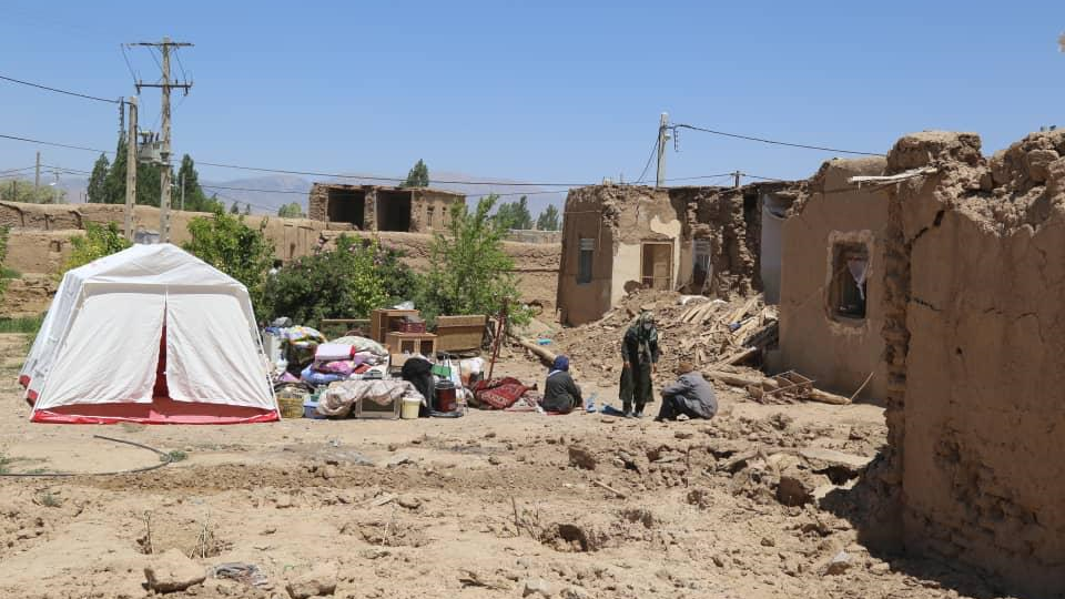 زلزله در سنخواست و ارسال بستههای غذایی یکماهه/ ۲۷۱ چادر نصب و ۱۰۸۸ نفر امدادرسانی شدند
